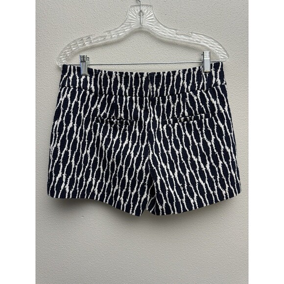 NWT Loft Textured Pattern Navy White Shorts Size 0 - Picture 7 of 10